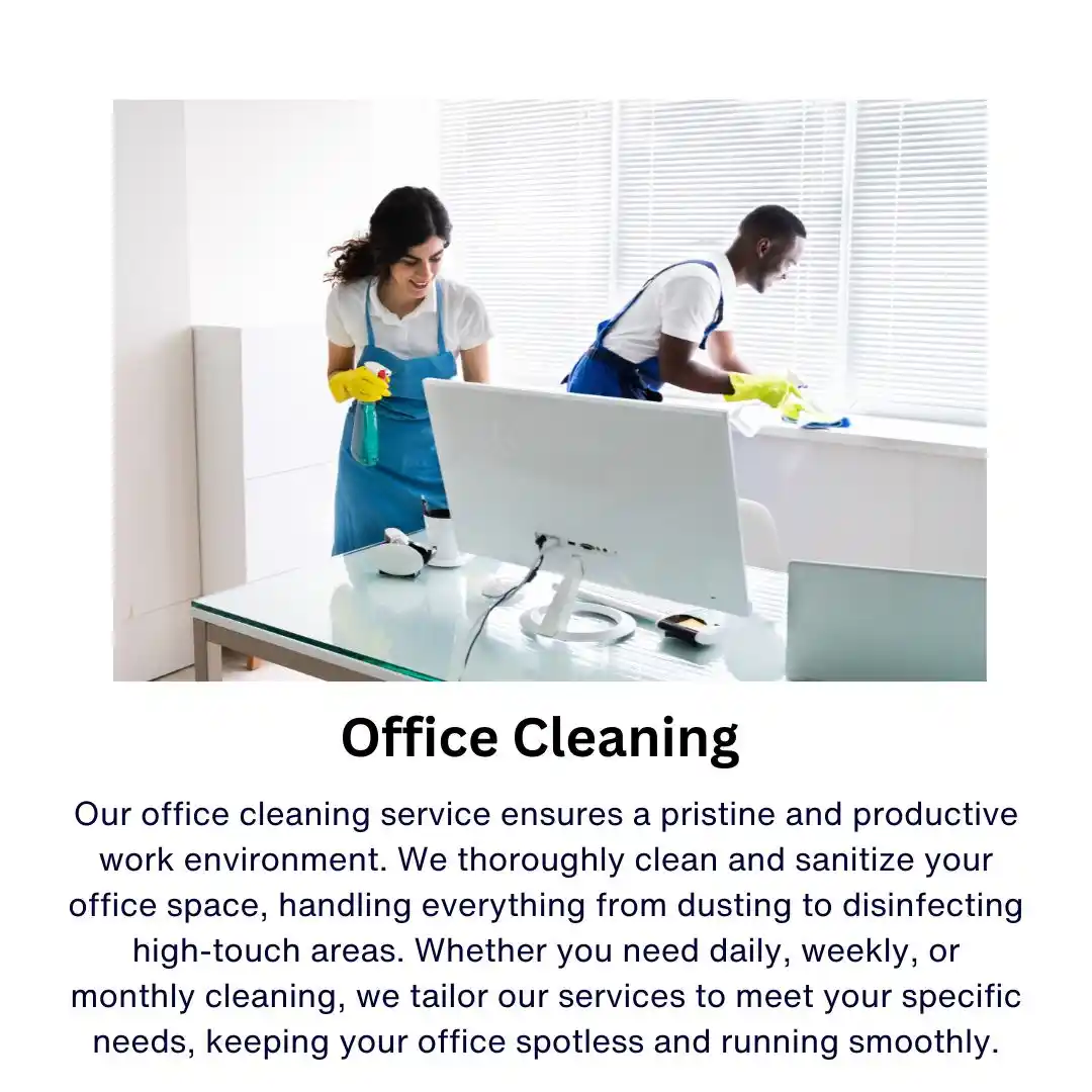 Professional office cleaning service in London, UK ensuring a spotless workspace